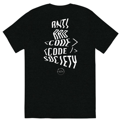 Embroidered Signature Logo Tee - The Code A Lot Society